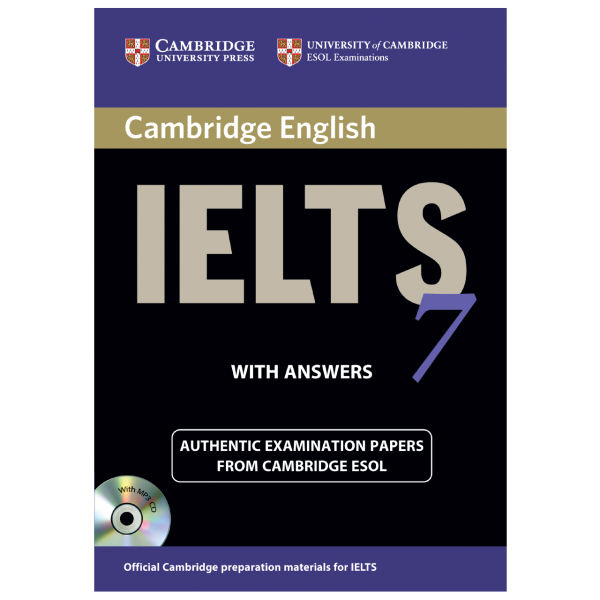 کتاب آموزش زبان انگلیسی IELTS Cambridge 7