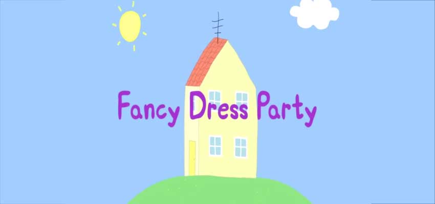 peppa pig fancy dress party